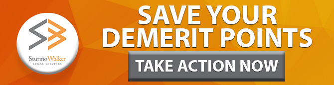 Save Your Demerit Points Take Action Now