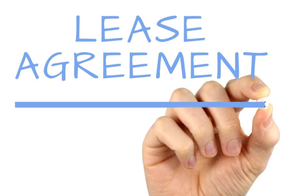 Lease Agreement - Landlords must use a standardized lease agreement.